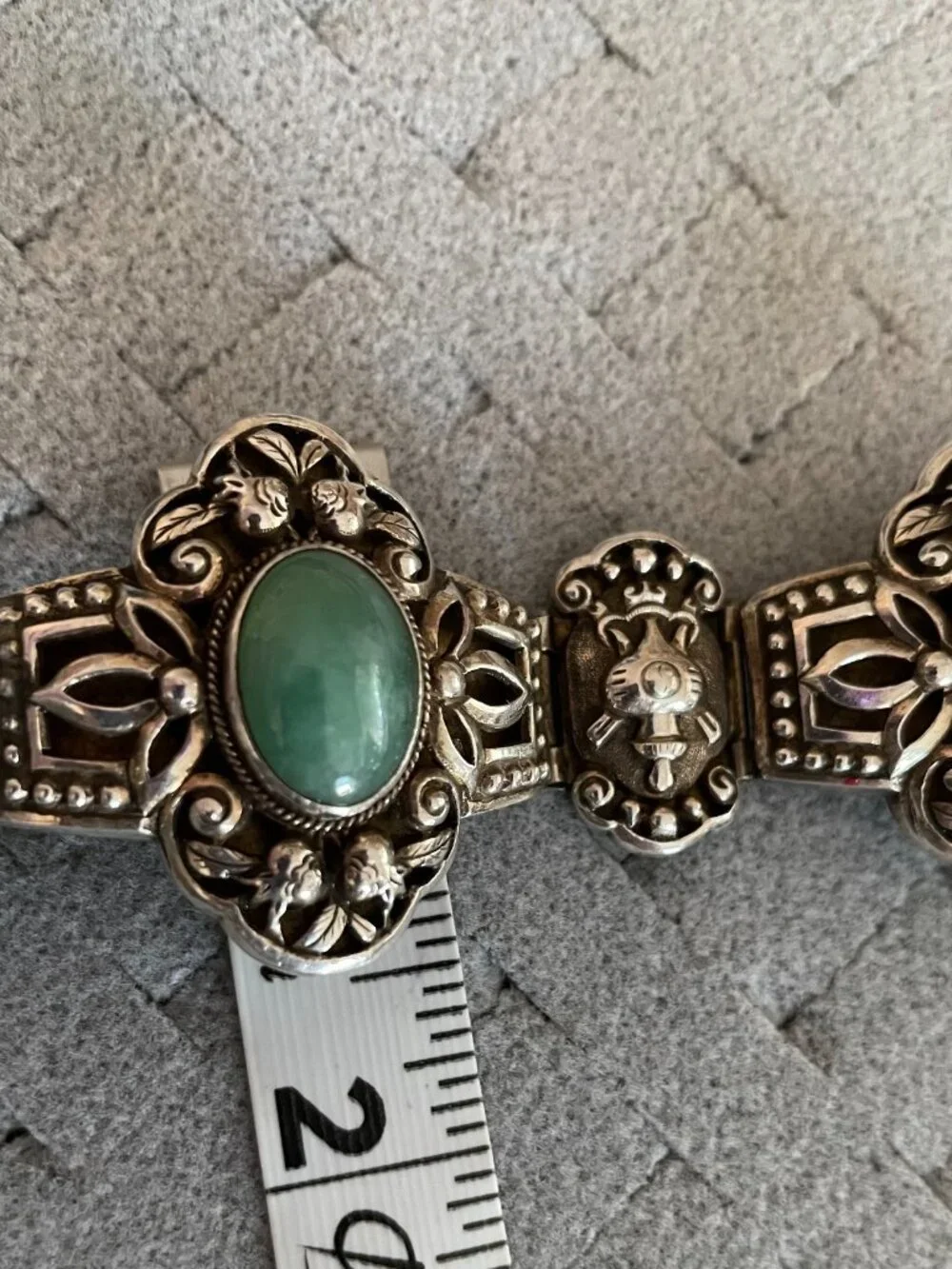 Vintage Sterling Silver Edwardian Bracelet 7